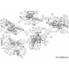 PUMP CONTROL CAM ASM LH 680-00368 ORIGINAL MTD | NewgardenParts.com