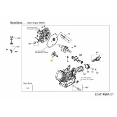 Arbre à cames 751-11959A ORIGINAL MTD | NewgardenParts.com