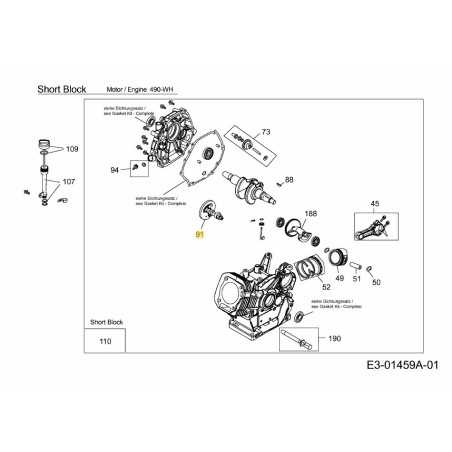 Arbre à cames 751-11959A ORIGINAL MTD | NewgardenParts.com