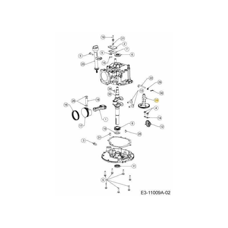 CAMSHAFT ASM (PLASTIC GEAR) 751-18628A ORIGINAL MTD