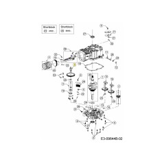 Árbol de levas 619-05216 ORIGINAL MTD | NewgardenParts.com