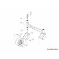 CAP AXLE 703-11503B ORIGINAL MTD