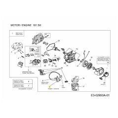 Carburatore 751-10488 ORIGINALE MTD