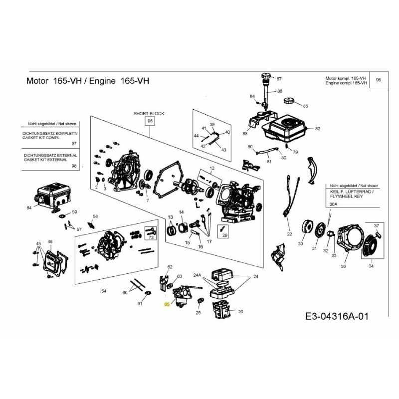 CONJUNTO DE CARBURADOR 751-10804 ORIGINAL MTD