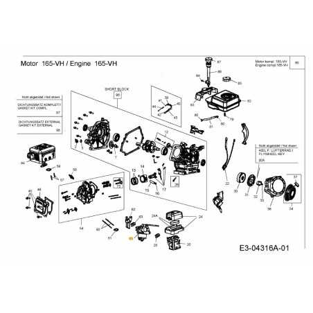 GRUPPO CARBURATORE 751-10804 ORIGINALE MTD | NewgardenParts.com