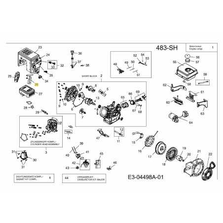 PROTECTOR TÉRMICO DEL CARBURADOR 751-11321 ORIGINAL MTD | NewgardenParts.com