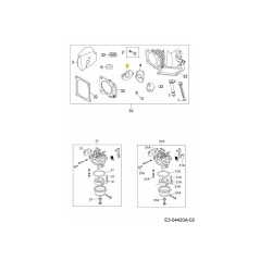 JUNTA, CARBURADOR 751-11528 ORIGINAL MTD | NewgardenParts.com