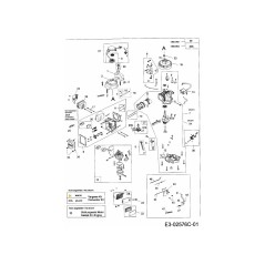 KIT DE CARBURADOR MINOR 751-10322 ORIGINAL MTD | NewgardenParts.com