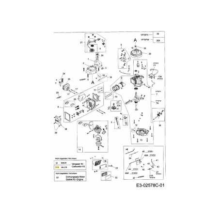 KIT CARBURATORE MAJOR 751-10326 ORIGINALE MTD | NewgardenParts.com