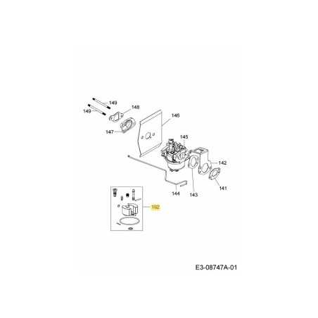 KIT CARBURATORE 751-14758 ORIGINALE MTD | NewgardenParts.com