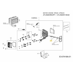 PERNO CON BRIDA 751-12264 ORIGINAL MTD | NewgardenParts.com