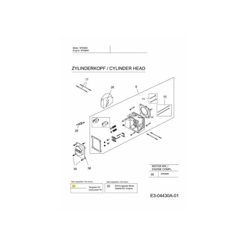 KIT CARBURATORE, MAJOR 751-10874 ORIGINALE MTD