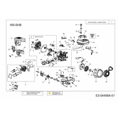 Vergaser-Reparatursatz, Major 751-11020 Original MTD | NewgardenParts.com
