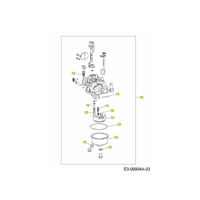 Vergaser-Reparatursatz 651-05421 Original MTD