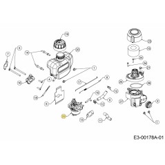 CARBURADOR 651-05558 ORIGINAL MTD | NewgardenParts.com
