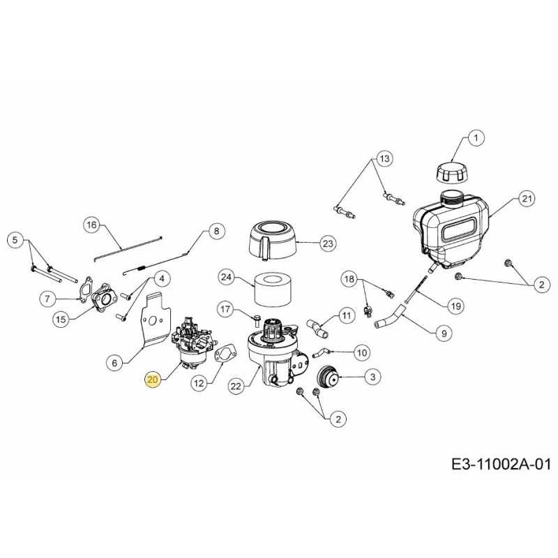 CARBURADOR 651-07235 ORIGINAL MTD
