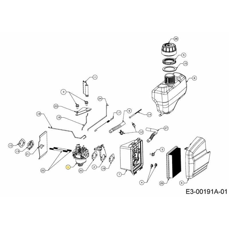 CARBURATORE 651-05531 ORIGINALE MTD