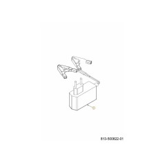 CARICABATTERIE 725-04098A ORIGINALE MTD | NewgardenParts.com