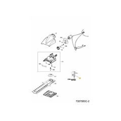 Caricabatterie agli ioni di litio 7087068 ORIGINALE MTD | NewgardenParts.com