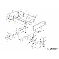 CUERPO CARRO AF-23912 ORIGINAL MTD | NewgardenParts.com