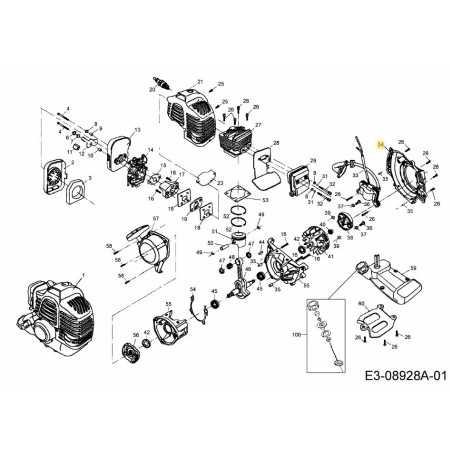 SHROUD ENGINE 092.63.534 ORIGINAL MTD | NewgardenParts.com