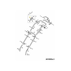 Gehäuse mit Bowdenzug 4012325 ORIGINAL MTD | NewgardenParts.com