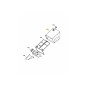 Sac de receveur en tissu rouge (RAL300 4970335 ORIGINAL MTD)