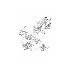 CÂBLE DE COMMANDE D'EMBRAYAGE 746-0908 ORIGINAL MTD | NewgardenParts.com