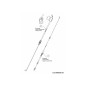 Drive Cable J-Deck MTD 746-04780 ORIGINAL MTD