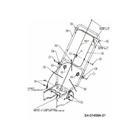 CABLE:CLUTCH AUGER:300 S/T 746-04236 ORIGINAL MTD | NewgardenParts.com
