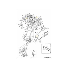 ACCIONAMIENTO DEL EMBRAGUE POR CABLE 746-0952 ORIGINAL MTD | NewgardenParts.com