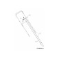 CABLE DE CONTROL 746-04304 ORIGINAL MTD