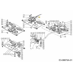 Seilzuglenkung 746-04739A Original MTD