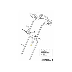 KABELFÜHRUNG 4936323 ORIGINAL MTD