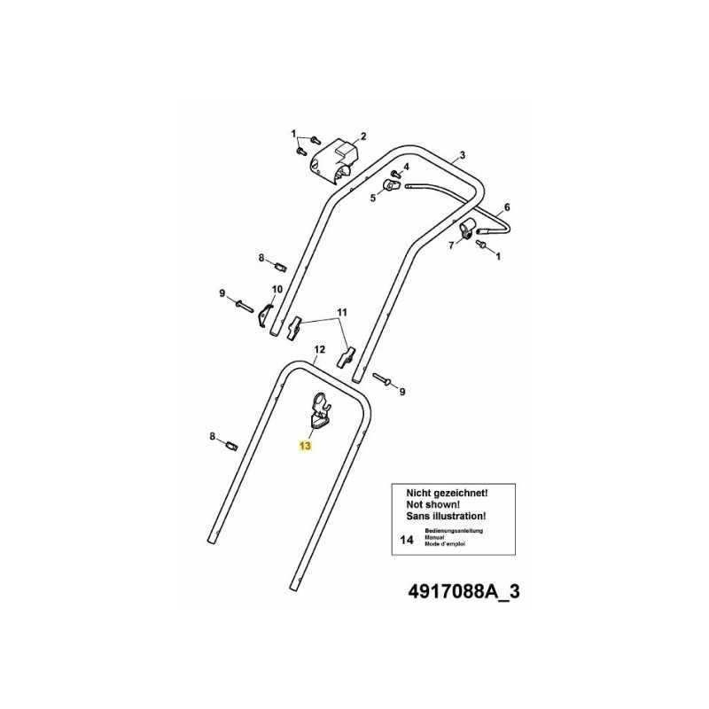GUIDE-CÂBLE 4936323 ORIGINAL MTD