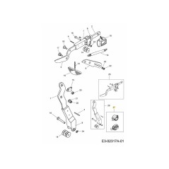GUIDA CAVI RG-V-ET 631-04641-ET ORIGINALE MTD