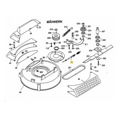 FILO BOWDEN 6110056 ORIGINALE MTD
