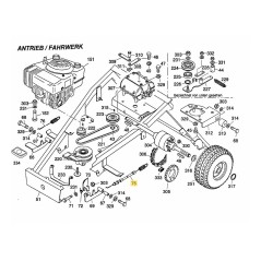 CABLE ASSEMBLY, BLADE ENGAGEME 6150445 ORIGINAL MTD