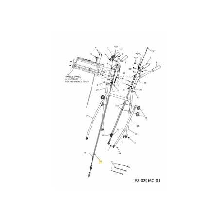 COMMANDE DE LAME PAR CÂBLE 746-05073 ORIGINAL MTD | NewgardenParts.com