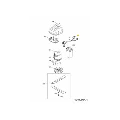 telaio per cavi 4919054 ORIGINALE MTD | NewgardenParts.com