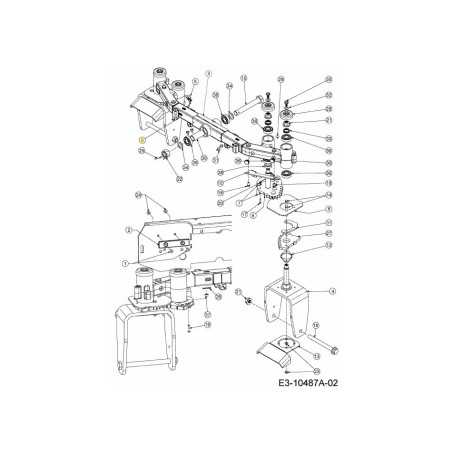 Staffa di montaggio del cavo LH 703-10386ACY ORIGINALE MTD | NewgardenParts.com