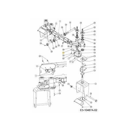 Support de fixation de câble droit 703-10387ACY ORIGINAL MTD | NewgardenParts.com