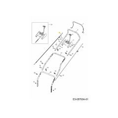 ALAMBRE BOWDEN 3641109 ORIGINAL MTD | NewgardenParts.com