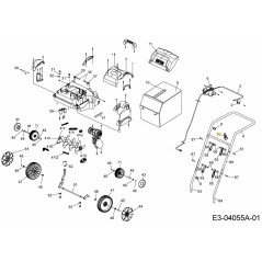 SOLLIEVO DEL CAVO 731-10138 ORIGINALE MTD | NewgardenParts.com