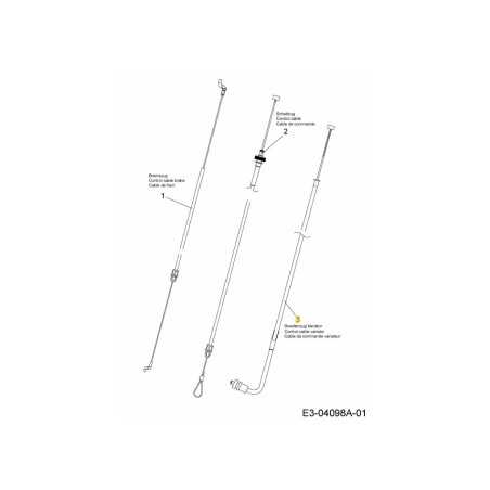 SELEZIONE VELOCITÀ CAVO 746-05135 ORIGINALE MTD | NewgardenParts.com