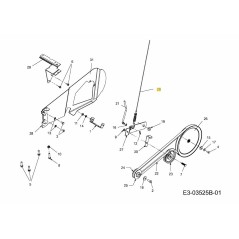 CABLE CLUTCH CONTROL 746-1118A ORIGINAL MTD | NewgardenParts.com