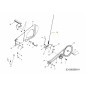 CABLE CLUTCH CONTROL 746-1118A ORIGINAL MTD