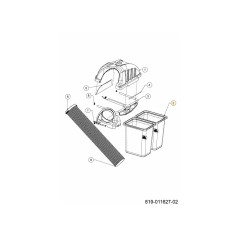 BAG-GRASS 664-05104 ORIGINAL MTD | NewgardenParts.com