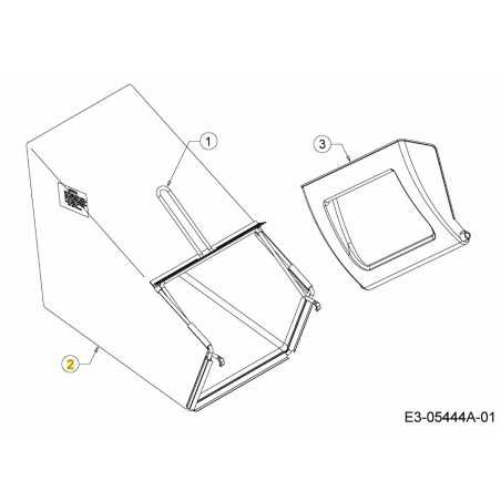 GRASSBAG 800 : BLACK EXPORT 764-04078A ORIGINAL MTD | NewgardenParts.com