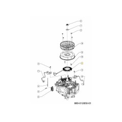 Ladespule 3DC-5AC 651-08115 Original MTD | NewgardenParts.com